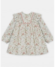 Vestido infantil estampado Peonia-Martín Aranda