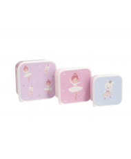 3 Cajas Almuerzo Ballet-Tutete