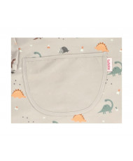 Babi con Bolsillo Central Dinos World-Tutete