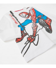 Camiseta Manga Larga Niño Spiderman Licencia-Zippy