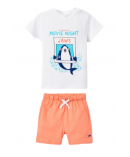 Conjunto Bebé Algodón Blanco-Zippy