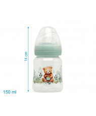 BIBERÓN ANTICÓLICO 150ML OSO SAGE COLECCIÓN "HONEY"-KIOKIDS
