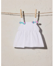 Conjunto vestido y culetin bebé niña