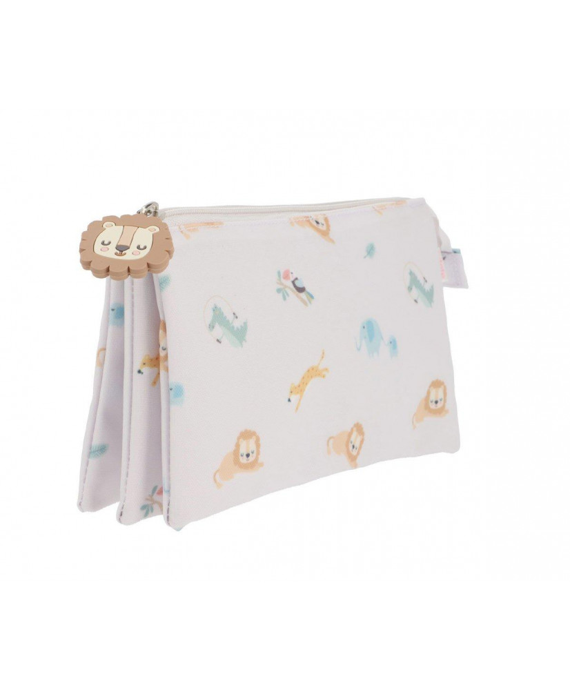 Estuche con 3 Compartimentos Savannah-Tutete