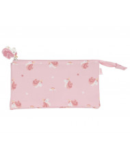 Estuche con 3 Compartimentos Magical Unicorn-Tutete