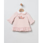 Vestido Felpa Rosa+Braga-Coco Acqua