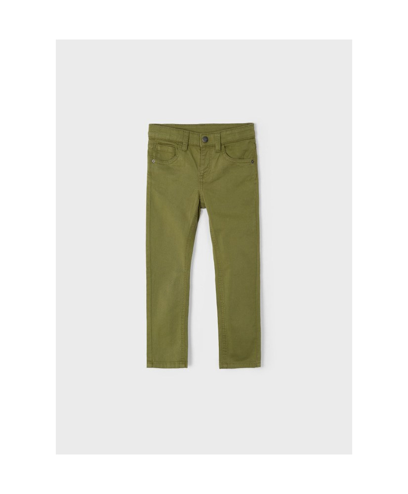 Pantalón entallado básico niño khaki-Mayoral Pantalón entallado básico niño khaki-Mayoral