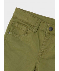 Pantalón entallado básico niño khaki-Mayoral