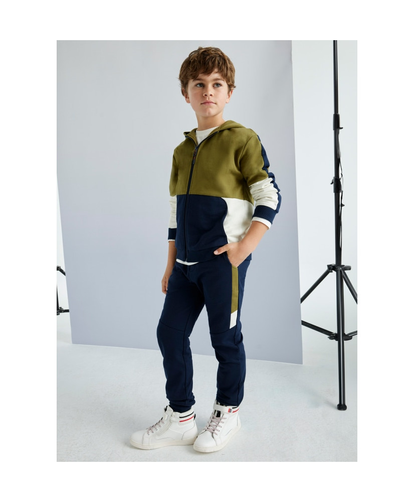 Chándal combinado chico Khaki-Mayoral Chándal combinado chico Khaki-Mayoral