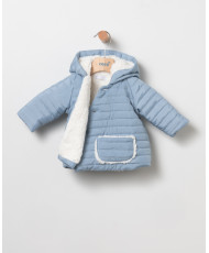 Chaqueton Acolchado Celeste-Coco Acqua