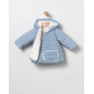 Chaqueton Acolchado Celeste-Coco Acqua
