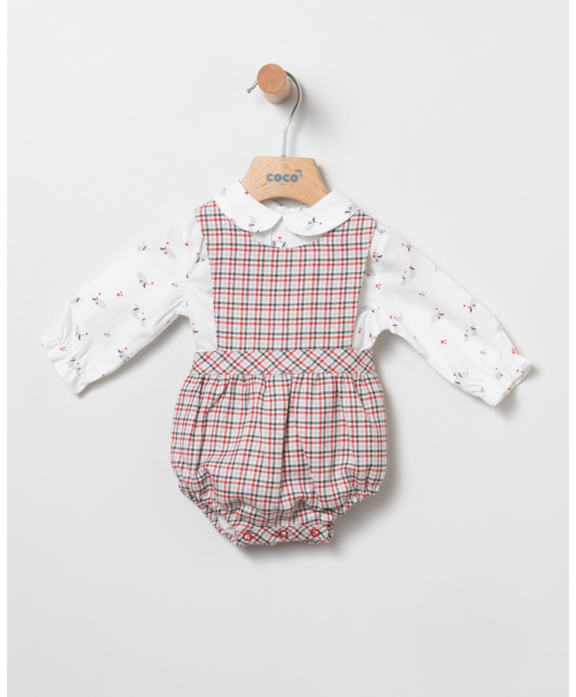 Ranita + Camisa Estampado Rojo-Coco Acqua