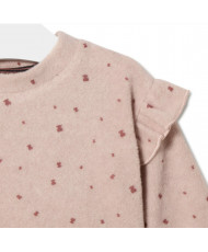 Conjunto de niña con osos y rayas pink-Tous Baby