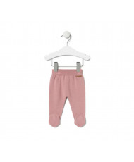 Conjunto de Punto de  Bebé Tricort a Rayas Rosa-Tous Baby