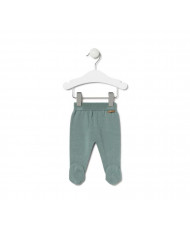 Conjunto de Punto de Bebé Tricot a Rayas Verde-Tous Baby