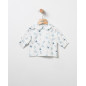 Ranita + Blusa Pájaros Celeste-Coco Acqua Ranita + Blusa Pájaros Celeste-Coco Acqua