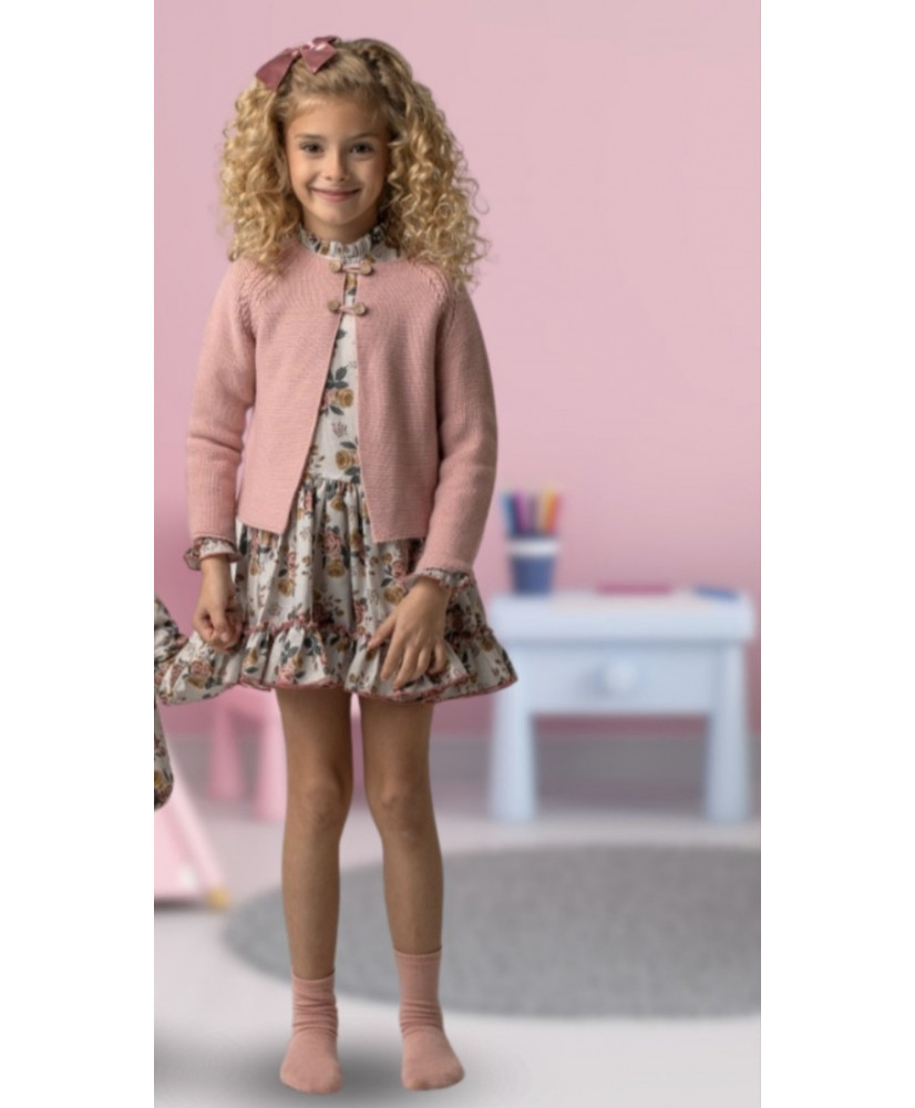 Vestido Colección Perla Rosa-Alida Kids