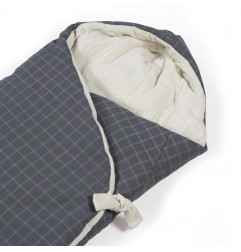 SACO CAPUCHA CUADROS TARTAN-Pasito a pasito