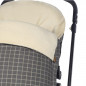 SACO SILLA INVIERNO CUADROS TARTAN-Pasito a pasito SACO SILLA INVIERNO CUADROS TARTAN-Pasito a pasito