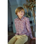 Camisa Vichy Burdeos-La Ormiga