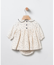Vestido Estrellas Marino-Coco Acqua