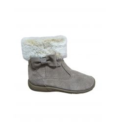 Bota Piel Niña pelo-Zapy