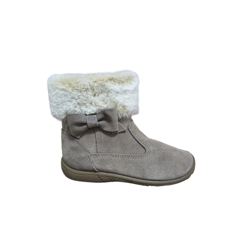 Bota Piel Niña pelo-Zapy