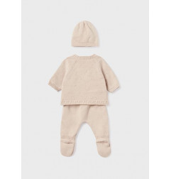 Mayoral Set regalo tricot Crema-Mayoral