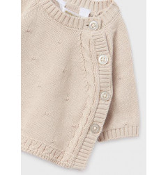 Mayoral Set regalo tricot Crema-Mayoral