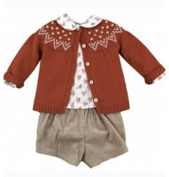 Conjunto 3 Piezas Gallina Pio PIO Niño- Baby Ferr