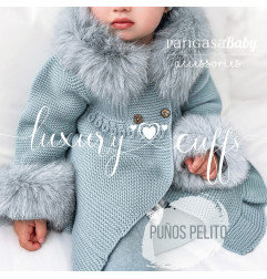 Puñitos Pelo Natural Celeste Empolvado-Pangasa