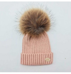 Gorro Unisex con Pelo Natural-Monnuage