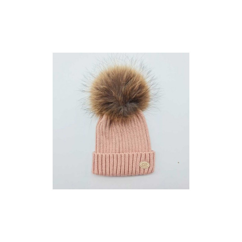 Gorro Unisex con Pelo Natural-Monnuage