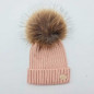 Gorro Unisex con Pelo Natural-Monnuage Gorro Unisex con Pelo Natural-Monnuage