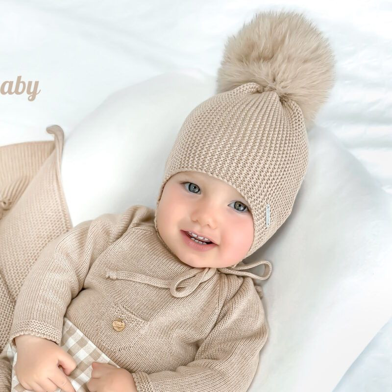 Gorro Orejero y Pelo Sintetico Baby Camel-Pangasa Gorro Orejero y Pelo Sintetico Baby Camel-Pangasa