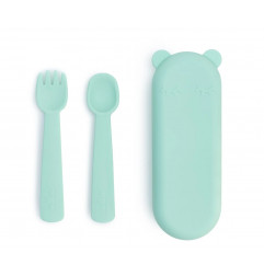 Cubiertos Feedie Menta We Might Be Tiny