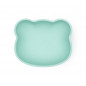 Bol con Ventosa y Tapa Oso Menta We Might Be Tiny