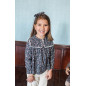 Pantalon+Blusa Flores Marino-Coco Acqua