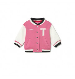 Chaqueta universitaria Casual rosa- Tous Baby