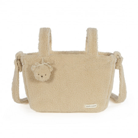 BOLSA CROSSODY TEDDY PADDINGTON BEIGE-Pasito a Pasito