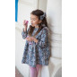 Vestido Flores Petrol-Coco Acqua