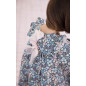 Vestido Flores Petrol-Coco Acqua