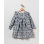 Vestido Flores Petrol-Coco Acqua