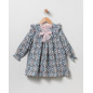 Vestido Flores Petrol-Coco Acqua