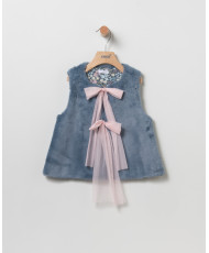 Vestido Flores Petrol-Coco Acqua