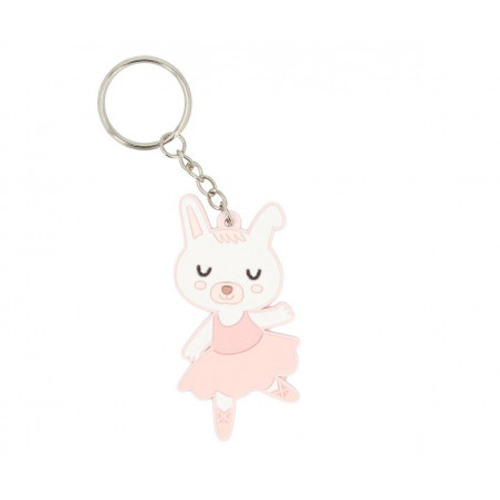 Llavero Silicona Personalizable Ballet-Tutete
