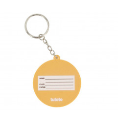 Llavero Silicona Personalizable Star Mustard-Tutete