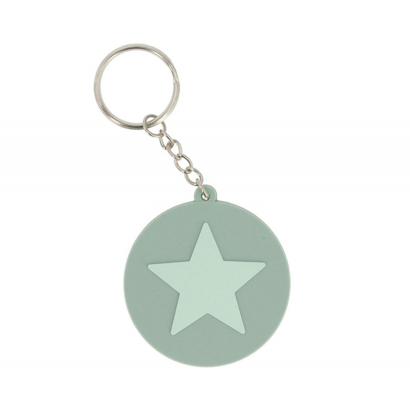 Llavero Silicona Personalizable Star Sage-Tutete