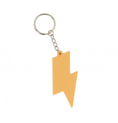 Llavero Silicona Personalizable Thunder Mustard-Tutete