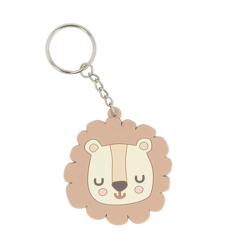 Llavero Silicona Personalizable Lion-Tutete